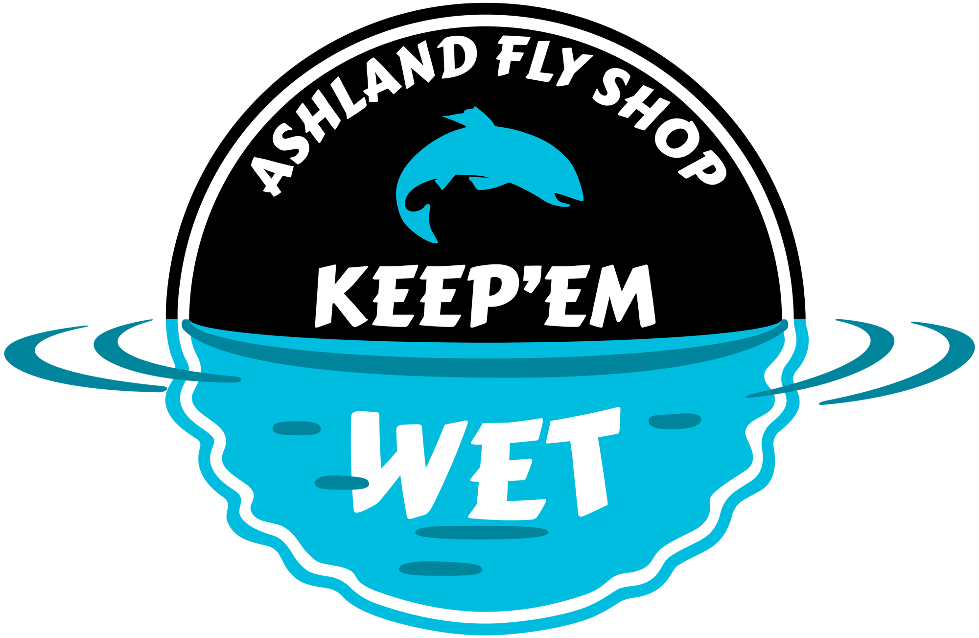 AFS Keep'em Wet Sticker