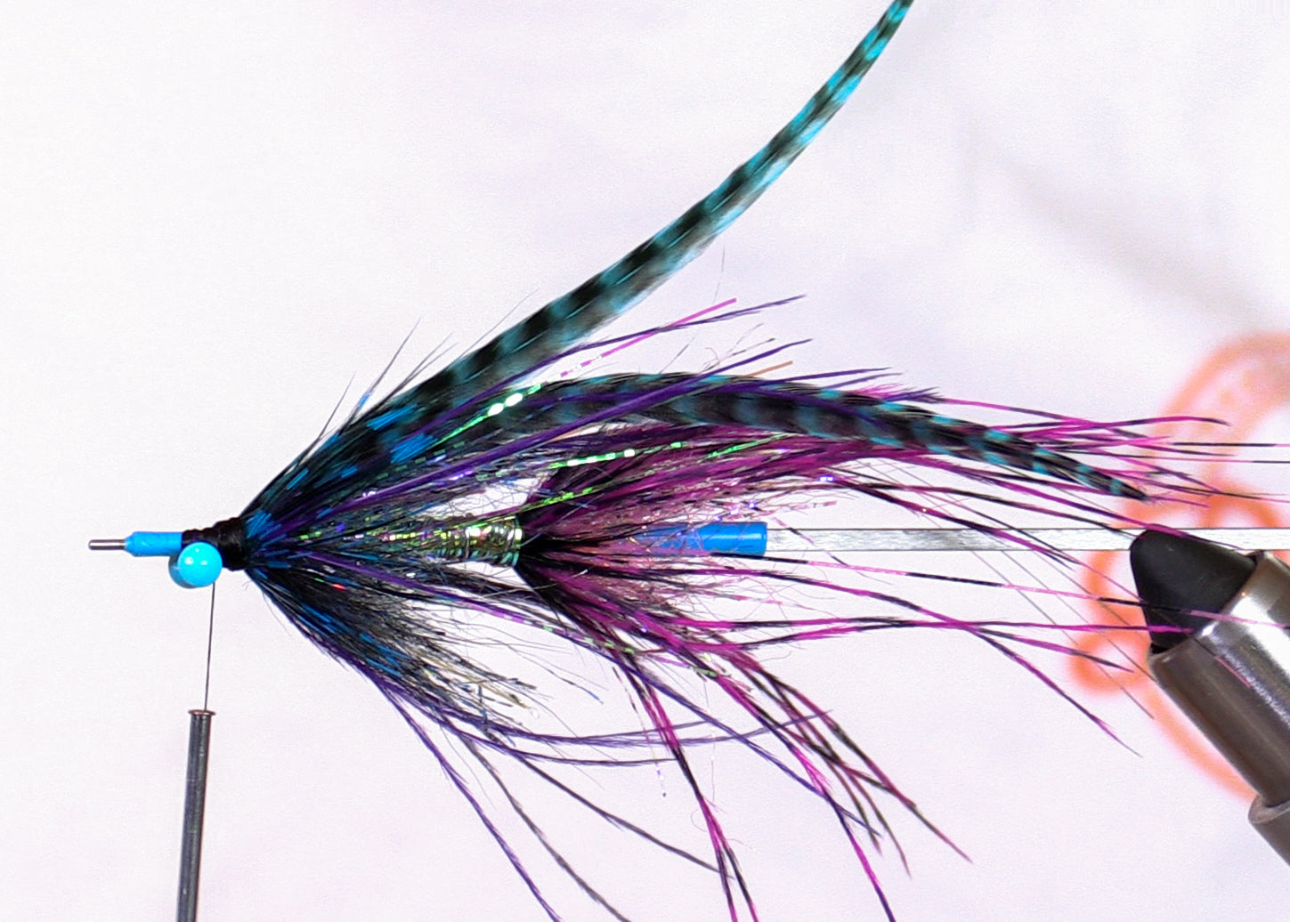 At The Vise with AFS | Winter Steelhead Barred Ostrich Tube Fly