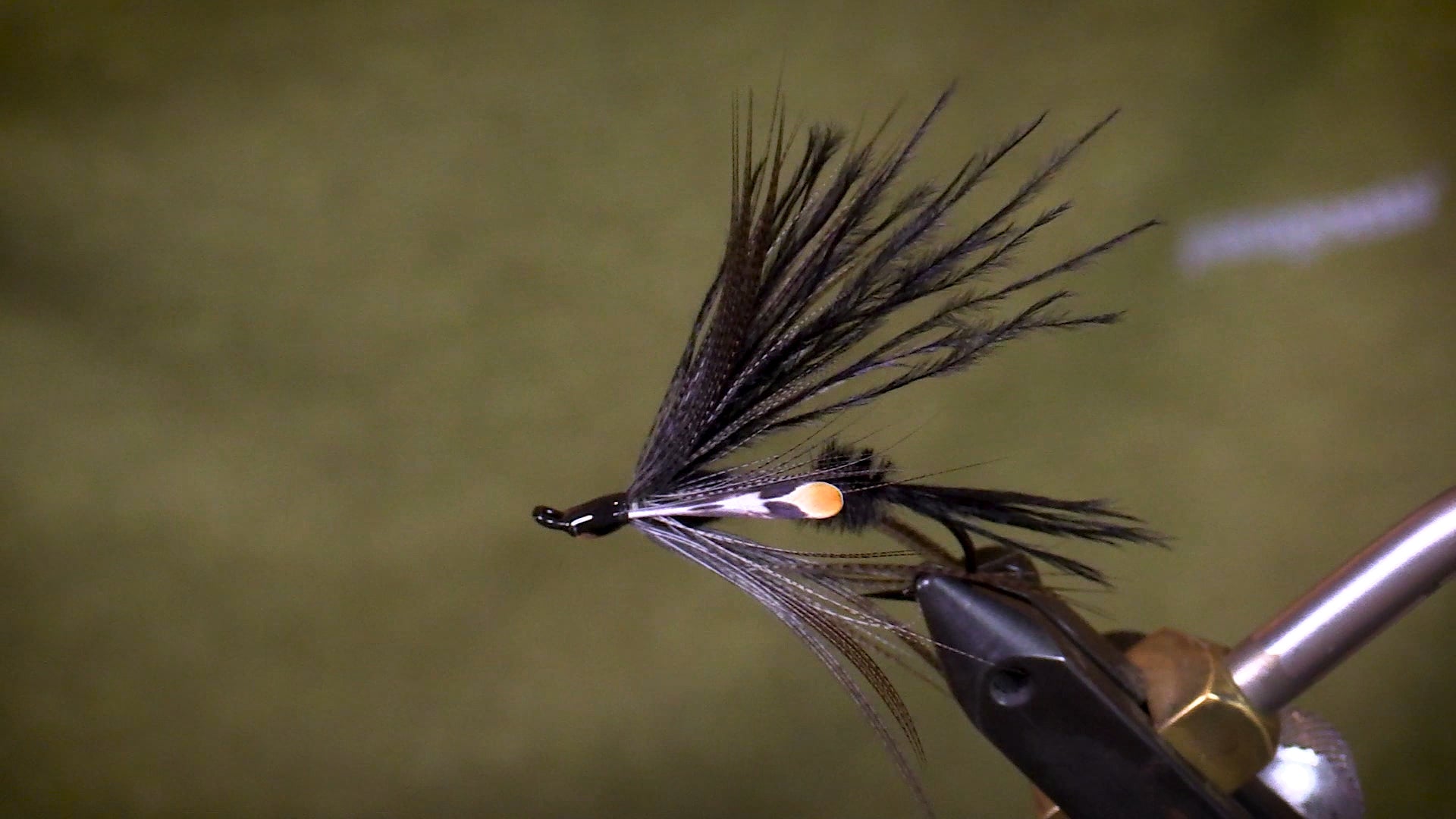 At The Vise | Keith's Low Light Spey Fly