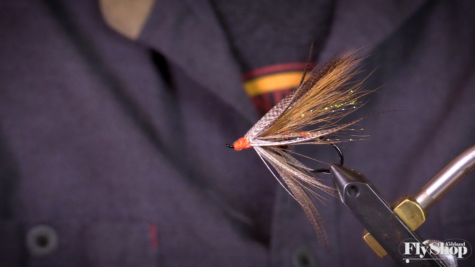At The Vise | Keith's October Caddis Spey Fly