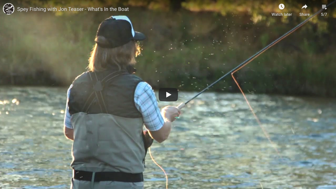 Spey Fishing With Jon - What's In The Boat