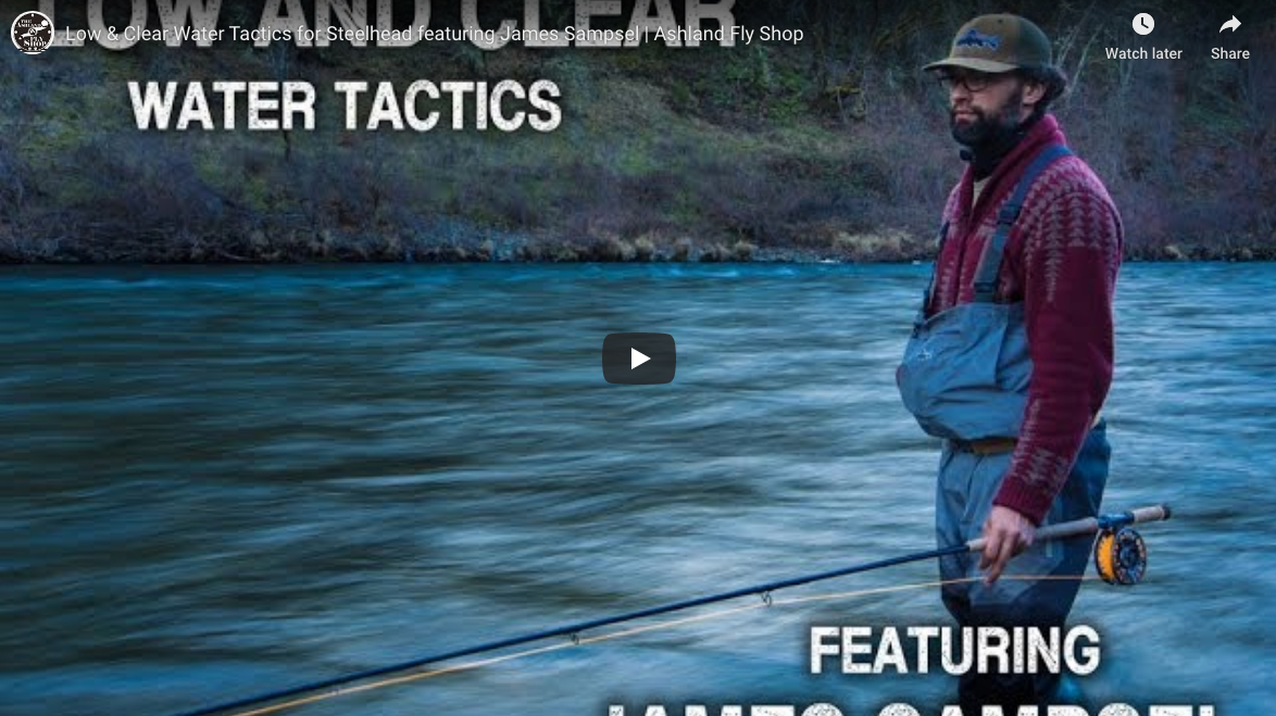 Low & Clear Water Tactics for Steelhead Feat. James Sampsel
