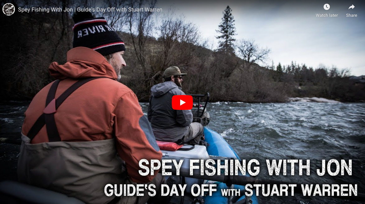 Spey Fishing With Jon | Guides Day Off Feat. Stuart Warren