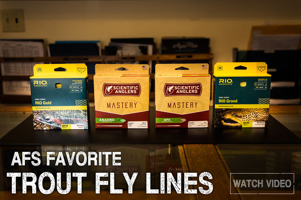 AFS Favorite Trout Fly Lines