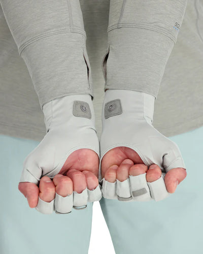 Simms Solarflex Half-Finger Sun Gloves