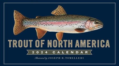 Trout of North America Wall Calendar 2024
