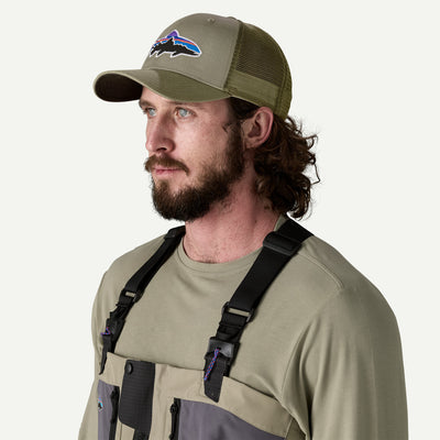 patagonia backpack in fitz roy Patagonia Fitz Roy Trout Trucker Hat