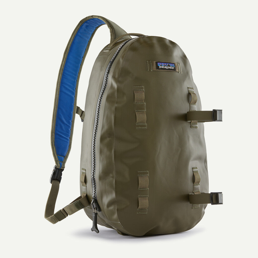 patagonia backpack 15l Guidewater Sling 15 Liters Pigeon Blue providing reliable protection for contents with a 15 Patagonia Guidewater Sling 15L -