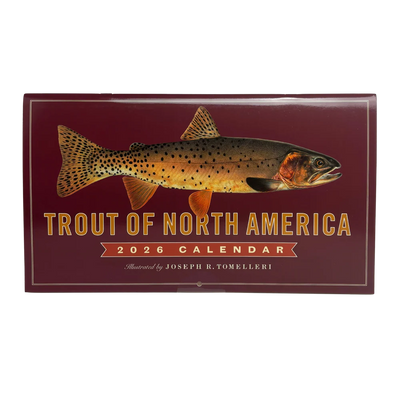 Trout of North America Wall Calendar 2026