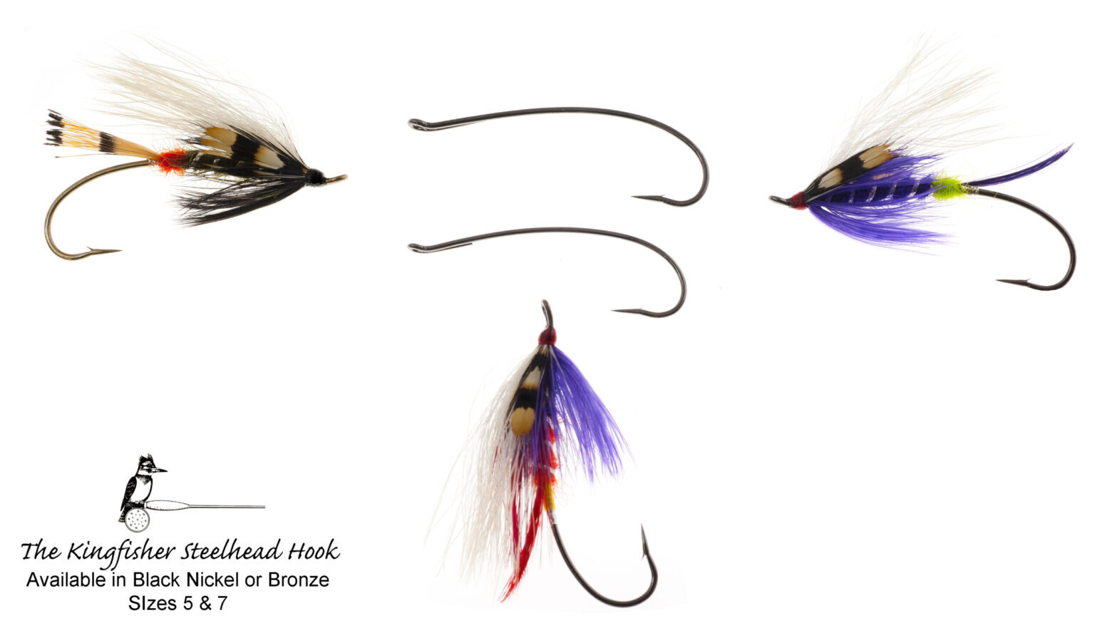 cheap fly fishing hooks Aqua Flies Kingfisher Spey Hook