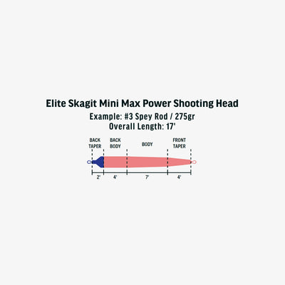 Rio Elite Skagit Mini Max Power Shooting Head