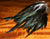 Iridescent Black Schlappen
