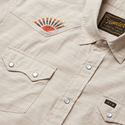 Howler Bros Crosscut Deluxe Short Sleeve - Rising Suns