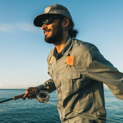 Gaucho Hibiscus Snapshirt