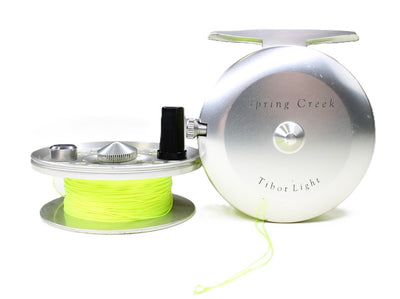 Tibor Light "Spring Creek" Fly Reel w/ Spare Spool - USED