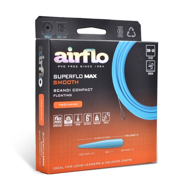 New* Airflo Superflo Max Scandi Compact - Float - Ashland Fly Shop