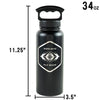 AFS Intruder Logo Bottle 34oz
