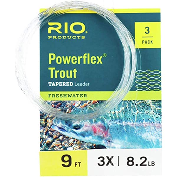 Rio Powerflex Trout Leader 9ft - Ashland Fly Shop