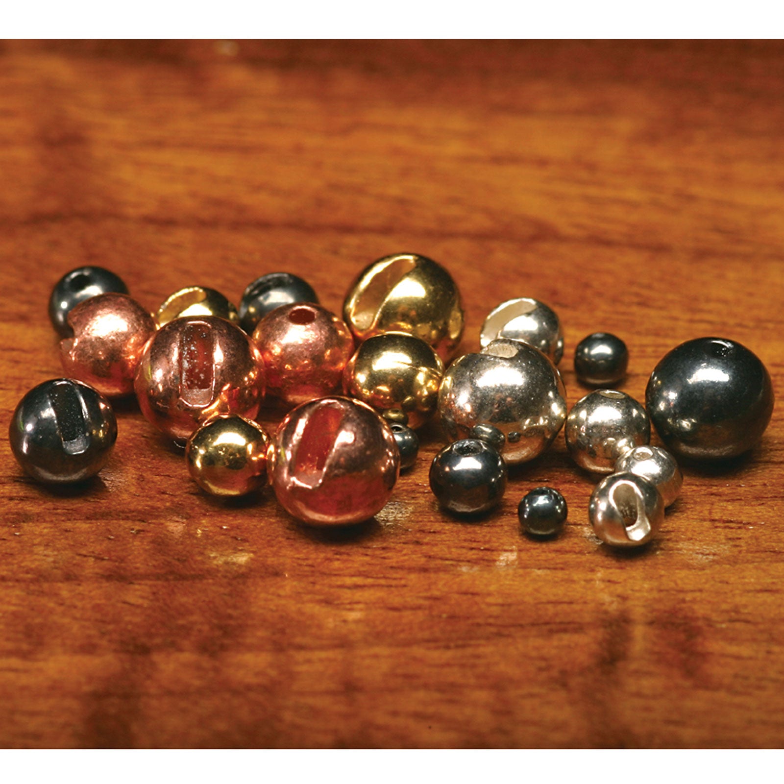 Hareline Slotted Tungsten Beads