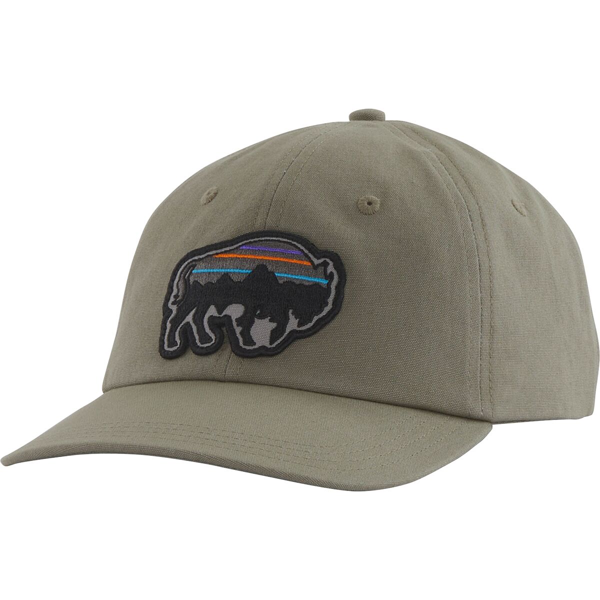 Patagonia Patagonia Hat Cap Strap Back Green Brown Fishing Trout