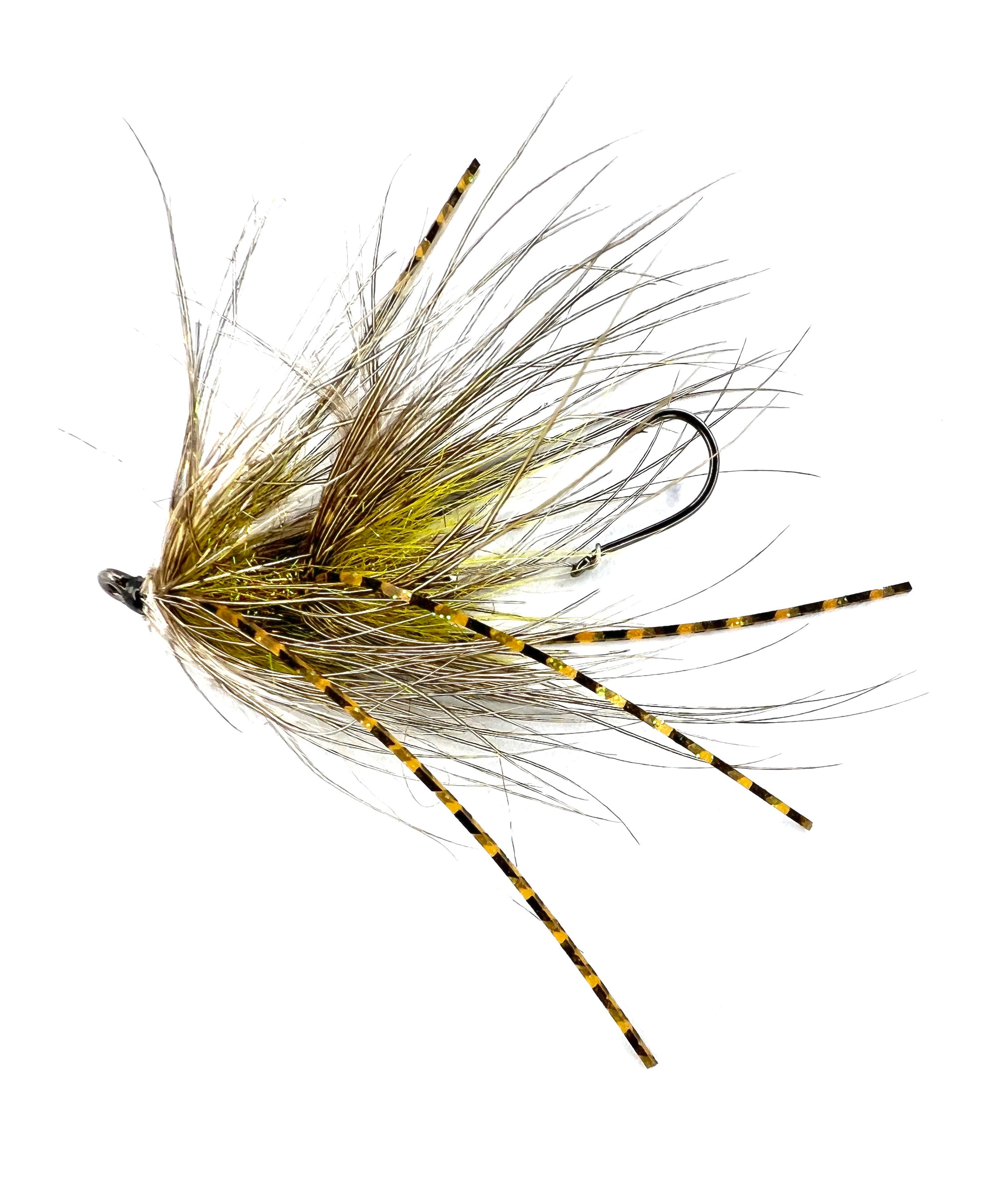 Trout Spey Intruder, Thin Mint Variation Fly Tying