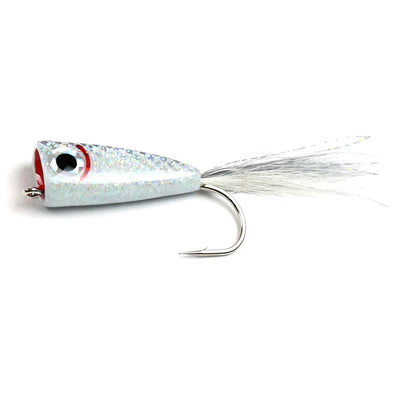 Bubble Head Popper White