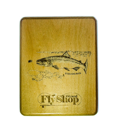 Engraved River Map Fly Boxes - McCloud