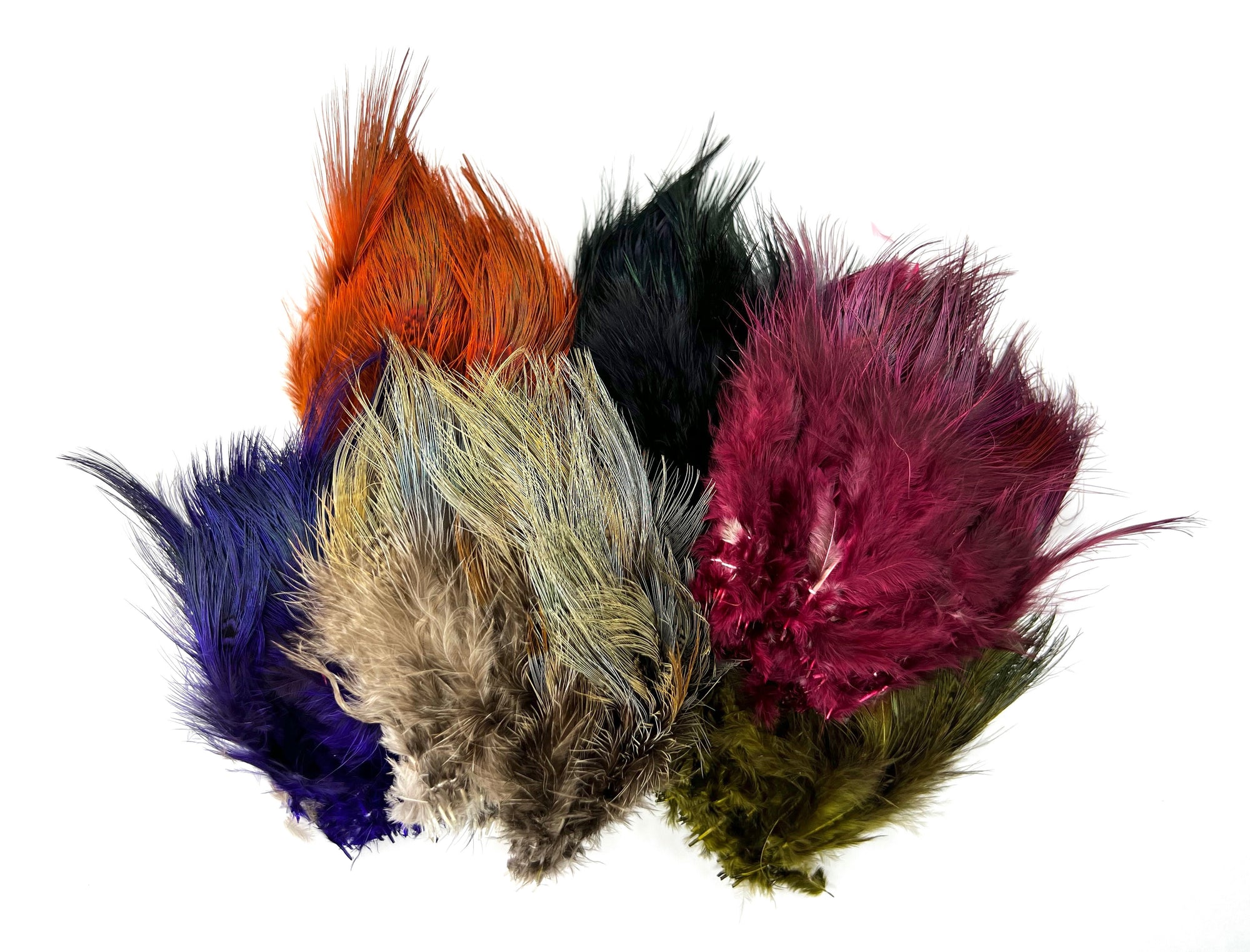 Hareline Strung Ringneck Rump Feathers