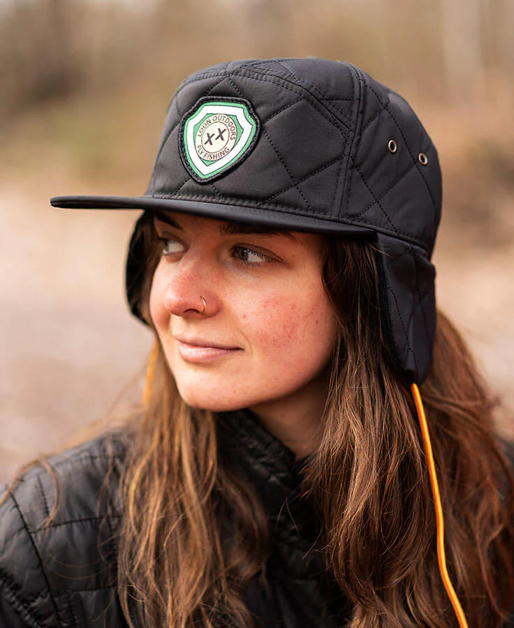 Jeffrerson Dilema Earflap Cap Ashland Fly Shop