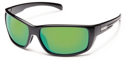 Milestone-Black/ Polarized Green Mirror