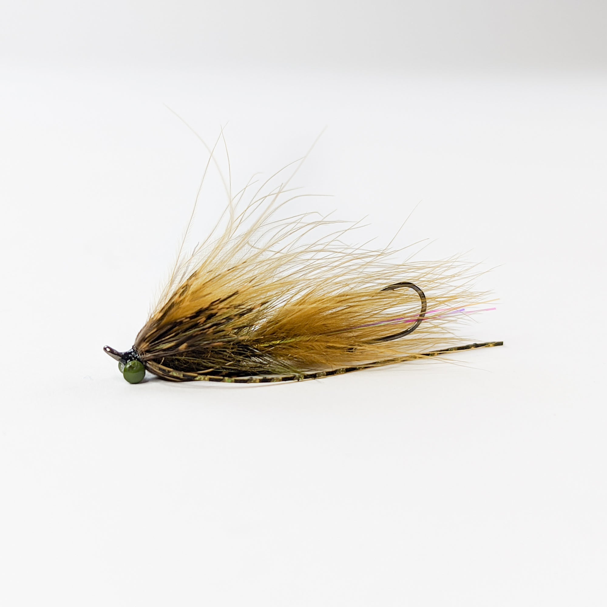 Trout Spey Intruder, Thin Mint Variation Fly Tying