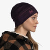 Buff Merino Lightweight Beanie - Solid Deep Purple