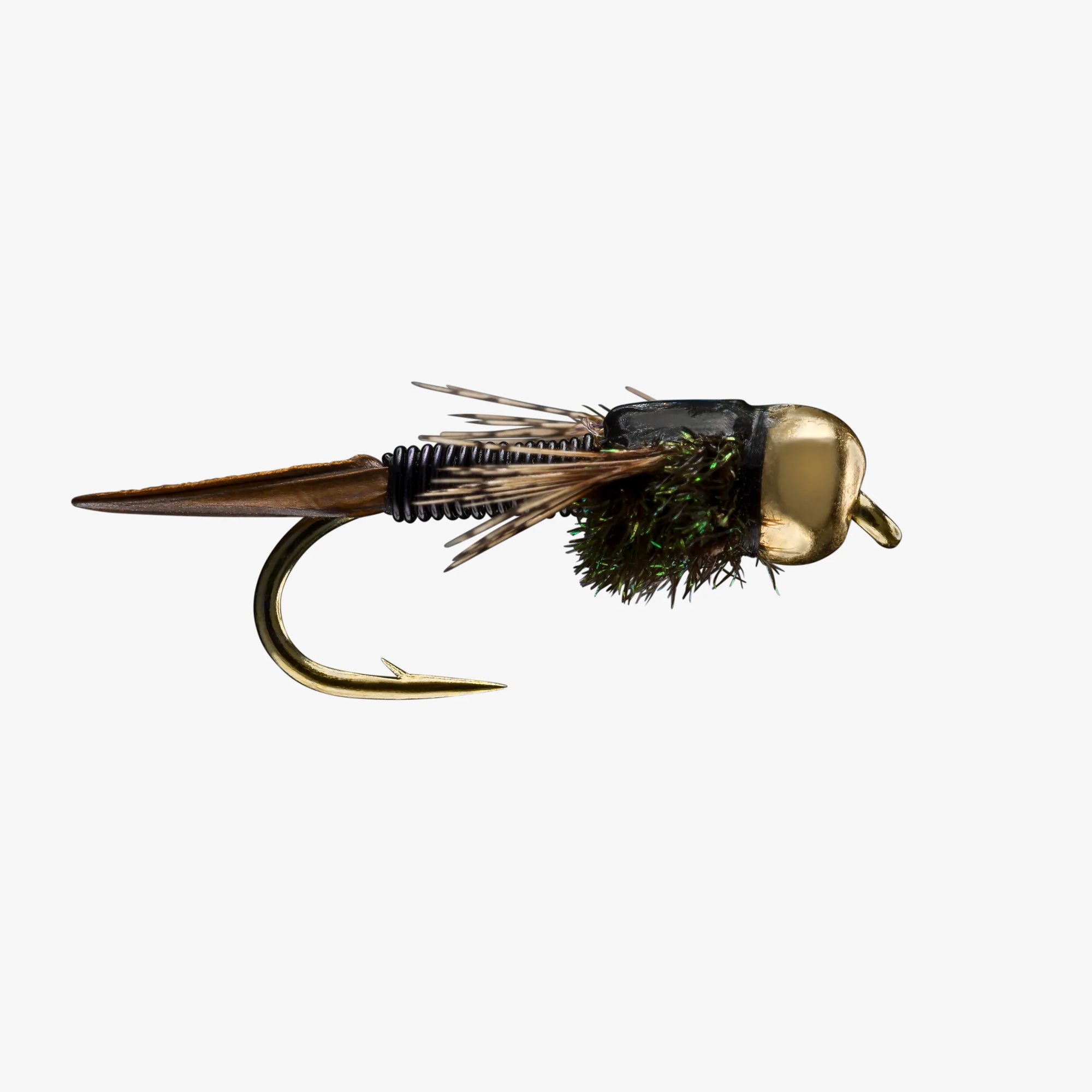 early copper fishing lure Copper John