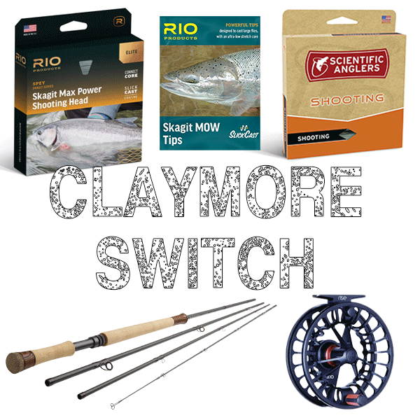 Redington CLAYMORE Custom Switch Rod Outfit