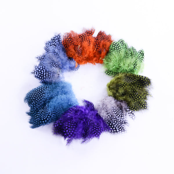 Hareline Strung Guinea Feather - Ashland Fly Shop