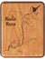 Engraved River Map Fly Boxes - McCloud