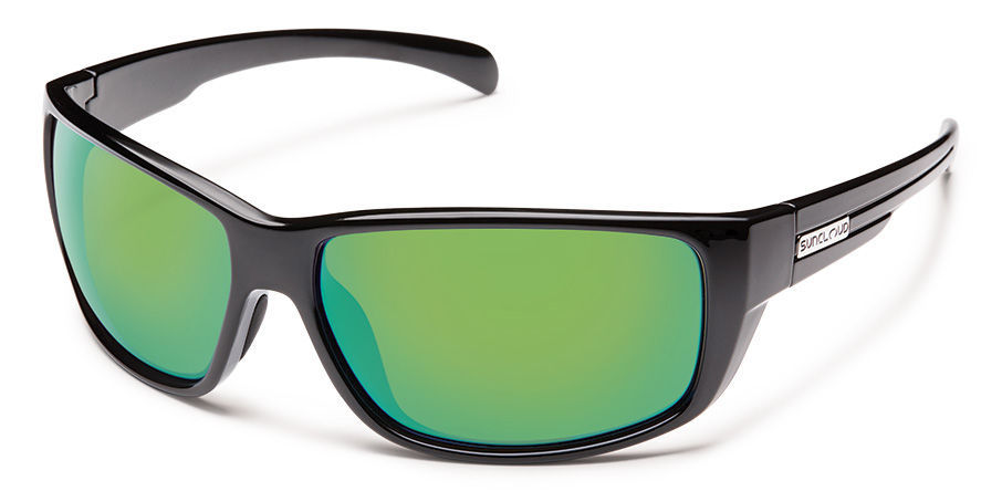Milestone-Black/Polarized Green Mirror