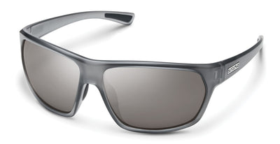 Boone-Matte Silver Grey/Polarized Silver Mirror